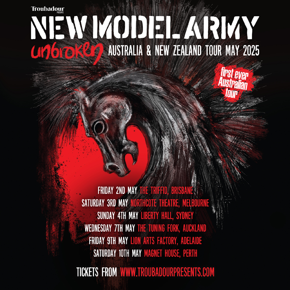 NEW MODEL ARMY – Australia & New Zealand May 2025